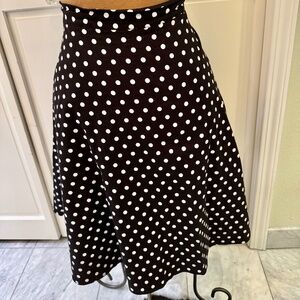 Polka Dot Circle Skirt